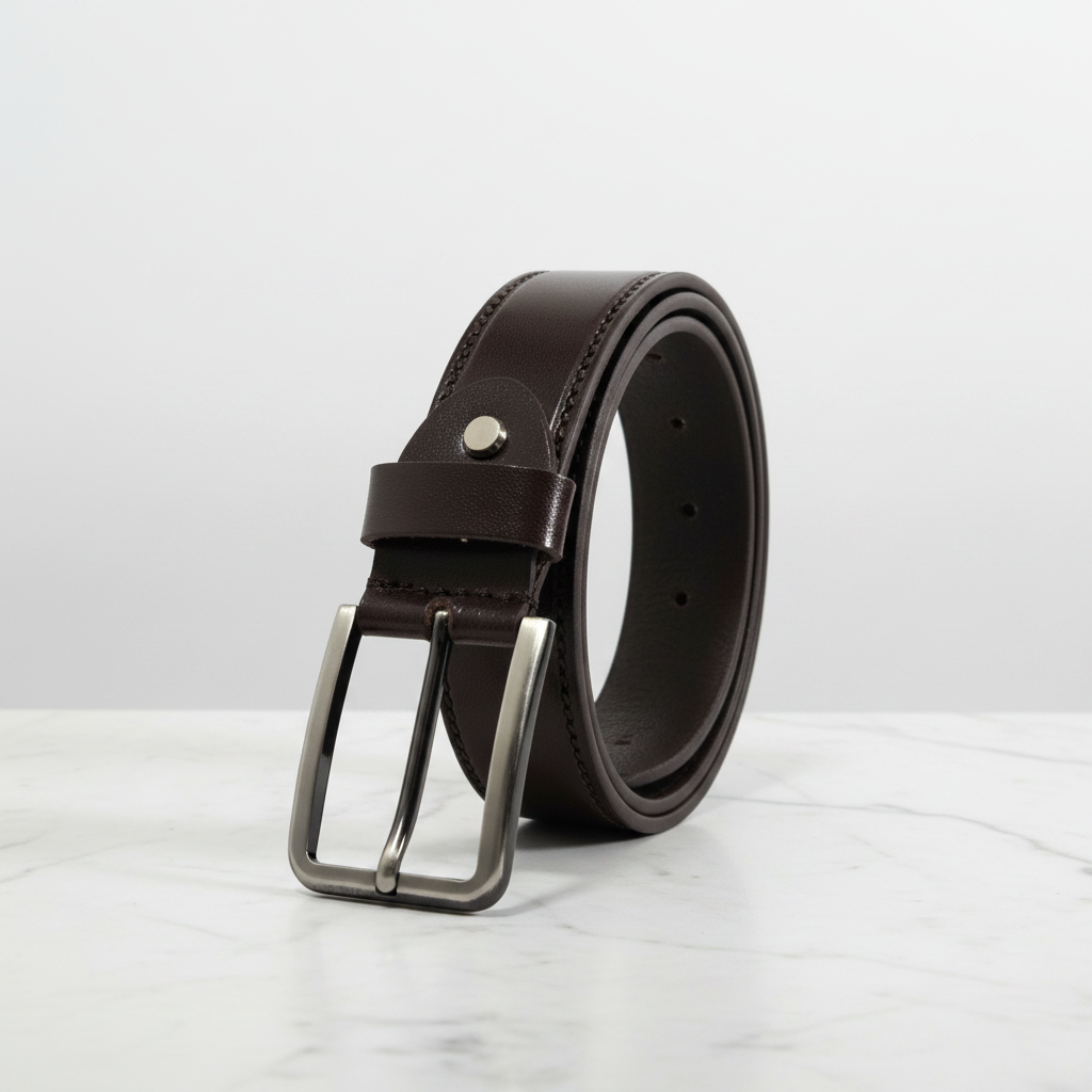The Dual-Stitch Signature in Dark Mahogany