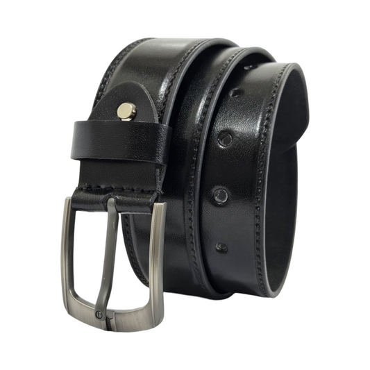 The Dual-Stitch Classic in Onyx