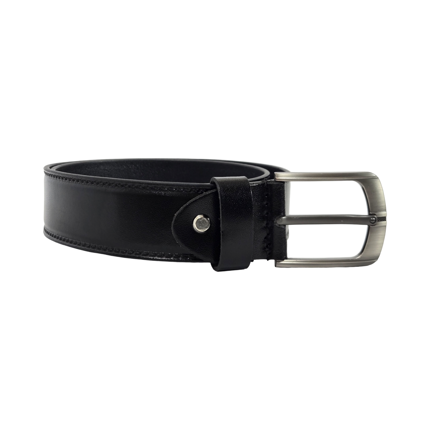 The Dual-Stitch Classic in Onyx