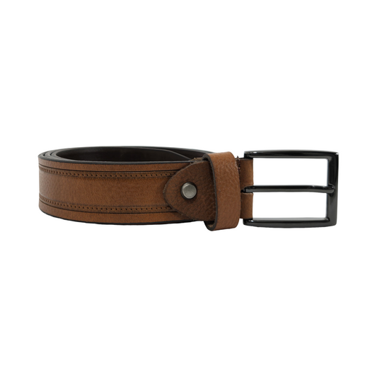 The Dual-Stitch Classic in Sahara Tan