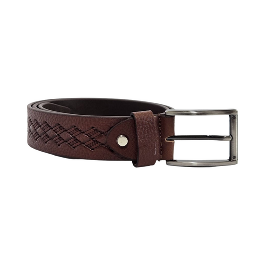 The Braided Emboss in Cognac