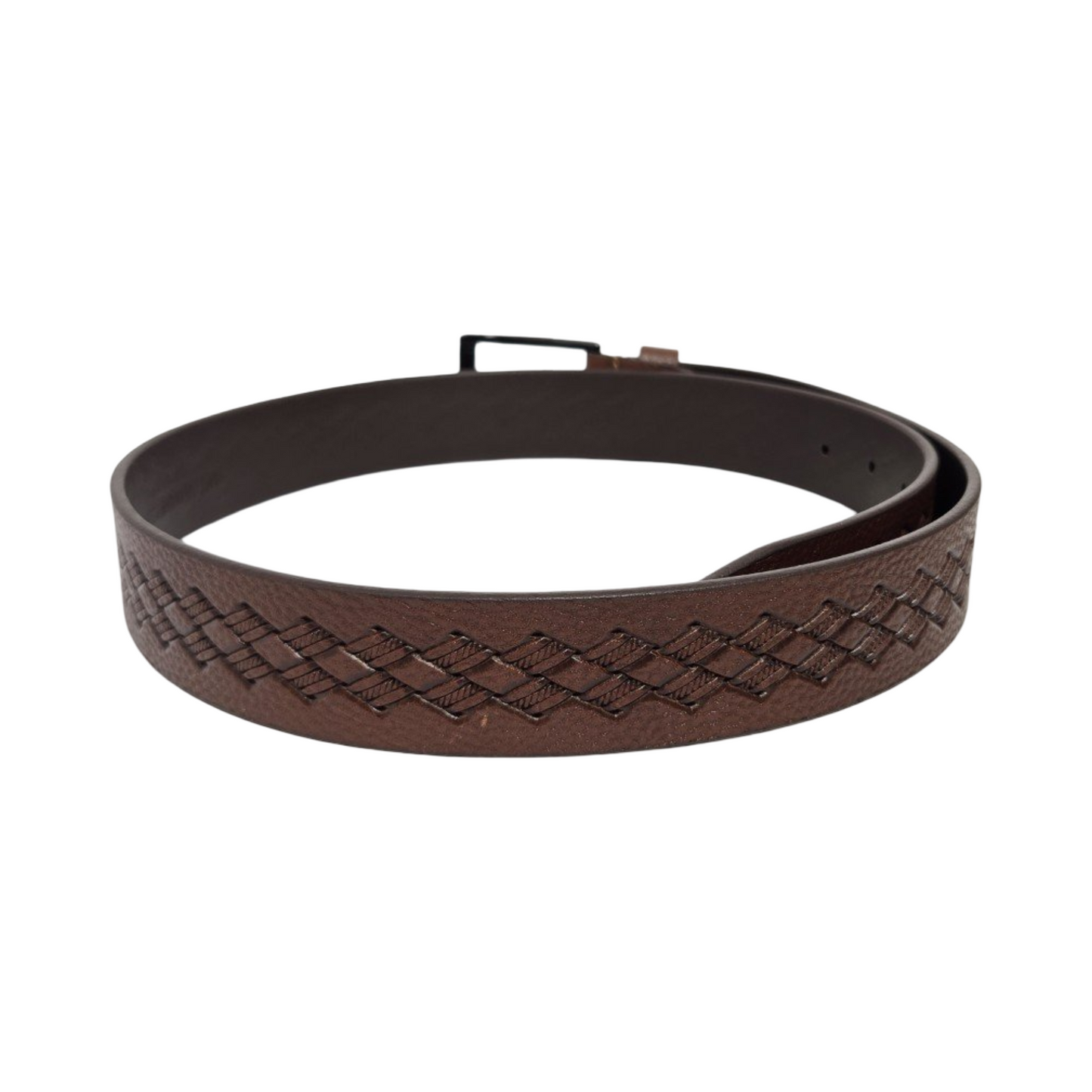 The Braided Emboss in Cognac